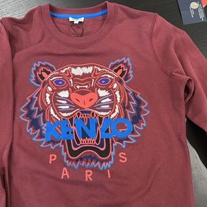 Kenzo Burgundy Hoodie